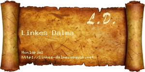 Linkes Dalma névjegykártya